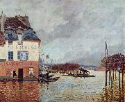 Alfred Sisley Flood at Port Marly, oil painting reproduction